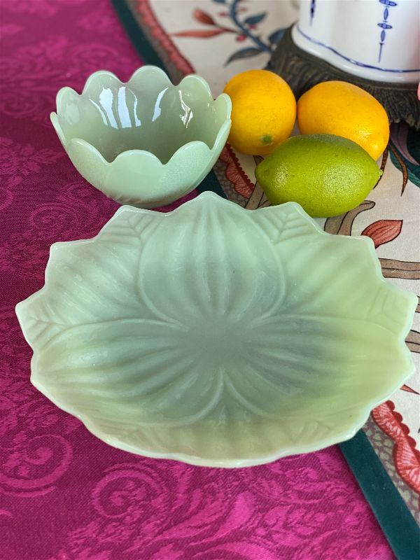Looking for jadeite green glass dishes? - Simple Joyful Food