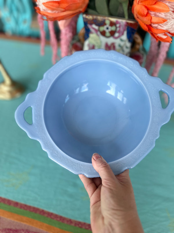 Blue Milk Delphite Glass 3 Piece Nesting Measuring Cup Set Depression  Style, Vintage, Art Deco, Kitchenware, Farmhouse, Retro Kitchen Dish -   Denmark