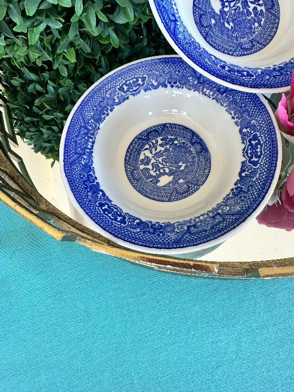 Willow pattern clearance bowls