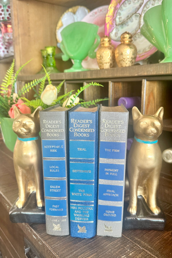Vintage Readers Digest Book Set, of 3, 3 Available, Red, Blue, Green
