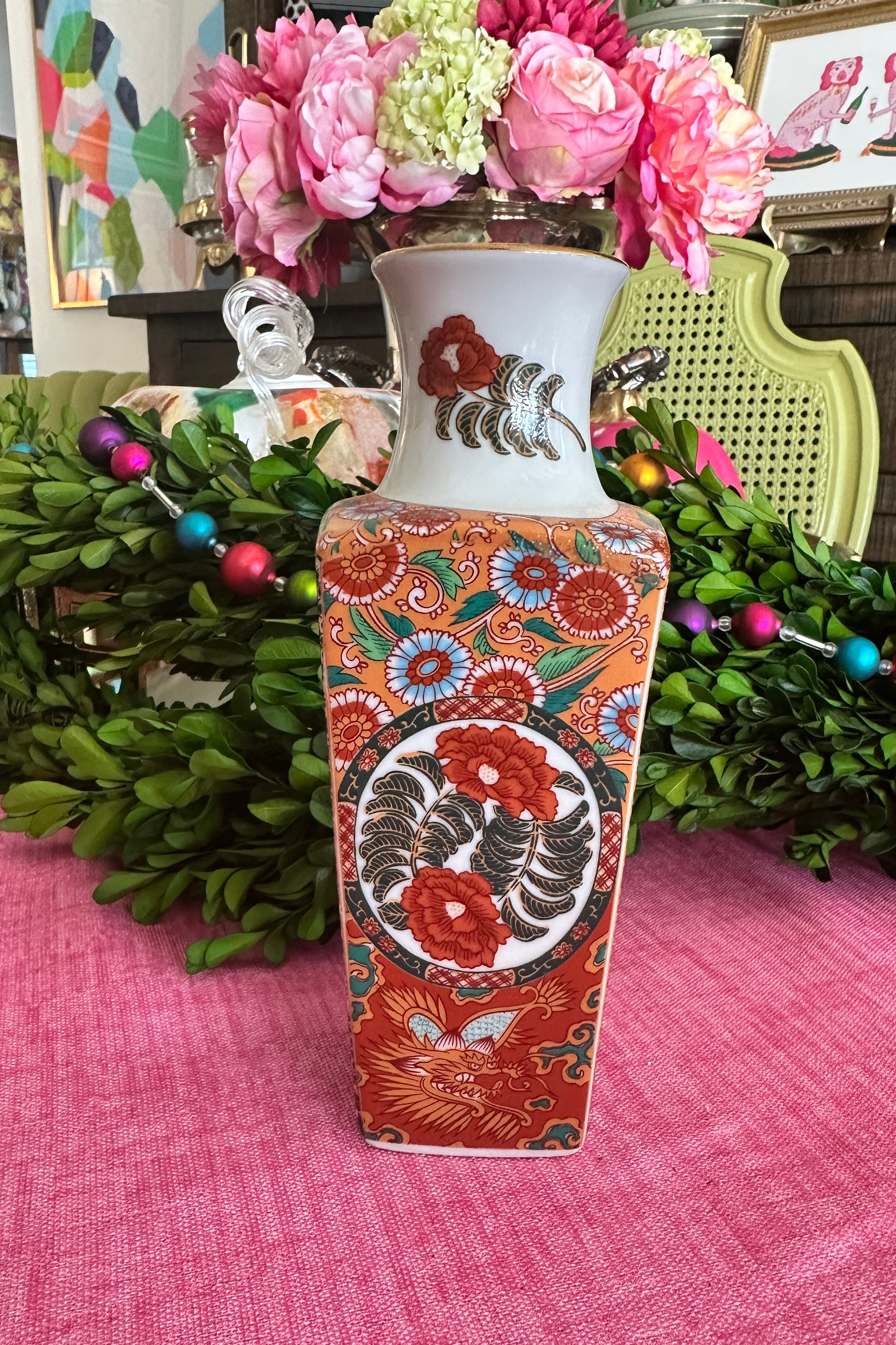 Vintage Vases, Meiji Mann, Japan, EACH SOLD SEPARATELY