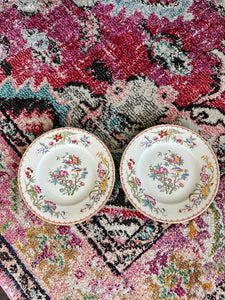 Vintage Plate -Old Ivory Syracuse China Bombay Pattern, 2 available