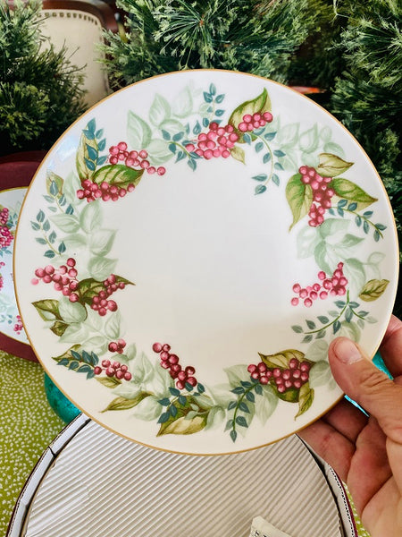 Set of 6 Berry Plates, Restoration Hardware