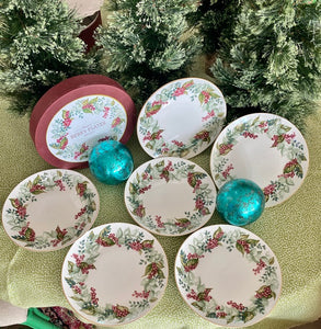 Set of 6 Berry Plates, Restoration Hardware