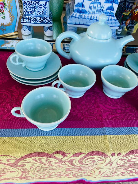Vintage 1940's Franciscan ware tea set