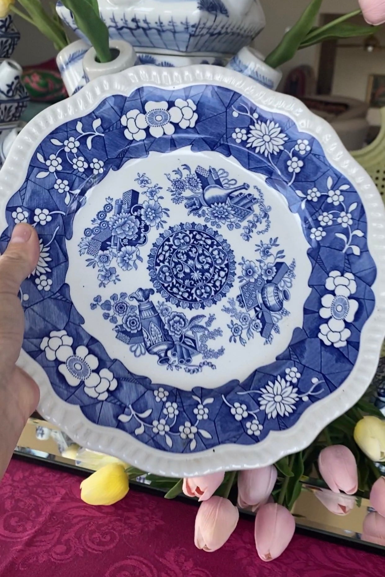 Spode Blue Room Dinner Plate - Main Image