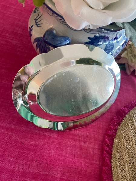 Silverplate Gravy Boat with Underplate